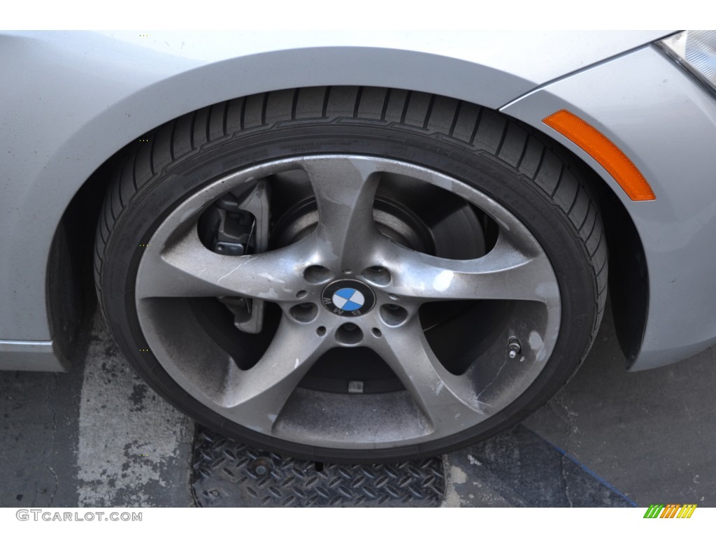 2009 3 Series 335i Coupe - Titanium Silver Metallic / Black photo #2