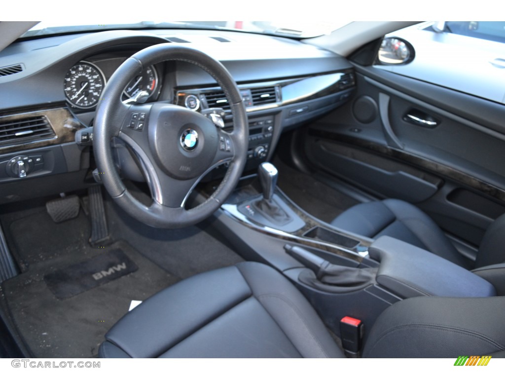 2009 3 Series 335i Coupe - Titanium Silver Metallic / Black photo #4