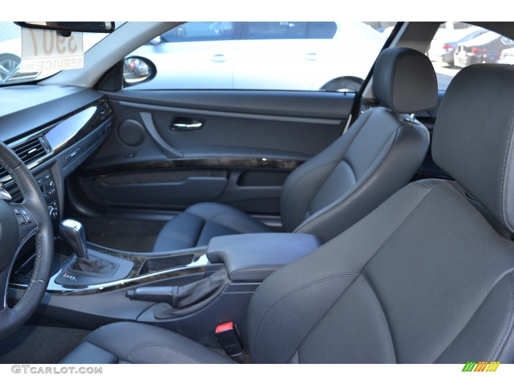 2009 3 Series 335i Coupe - Titanium Silver Metallic / Black photo #5