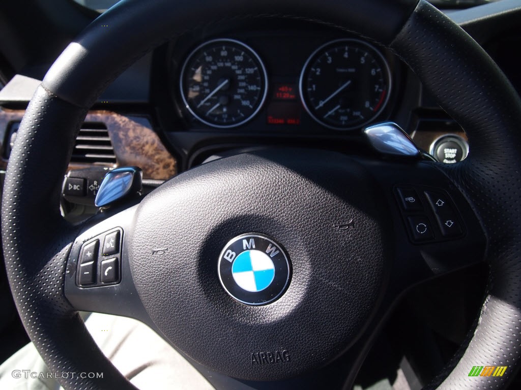 2010 3 Series 328i Coupe - Jet Black / Black photo #16