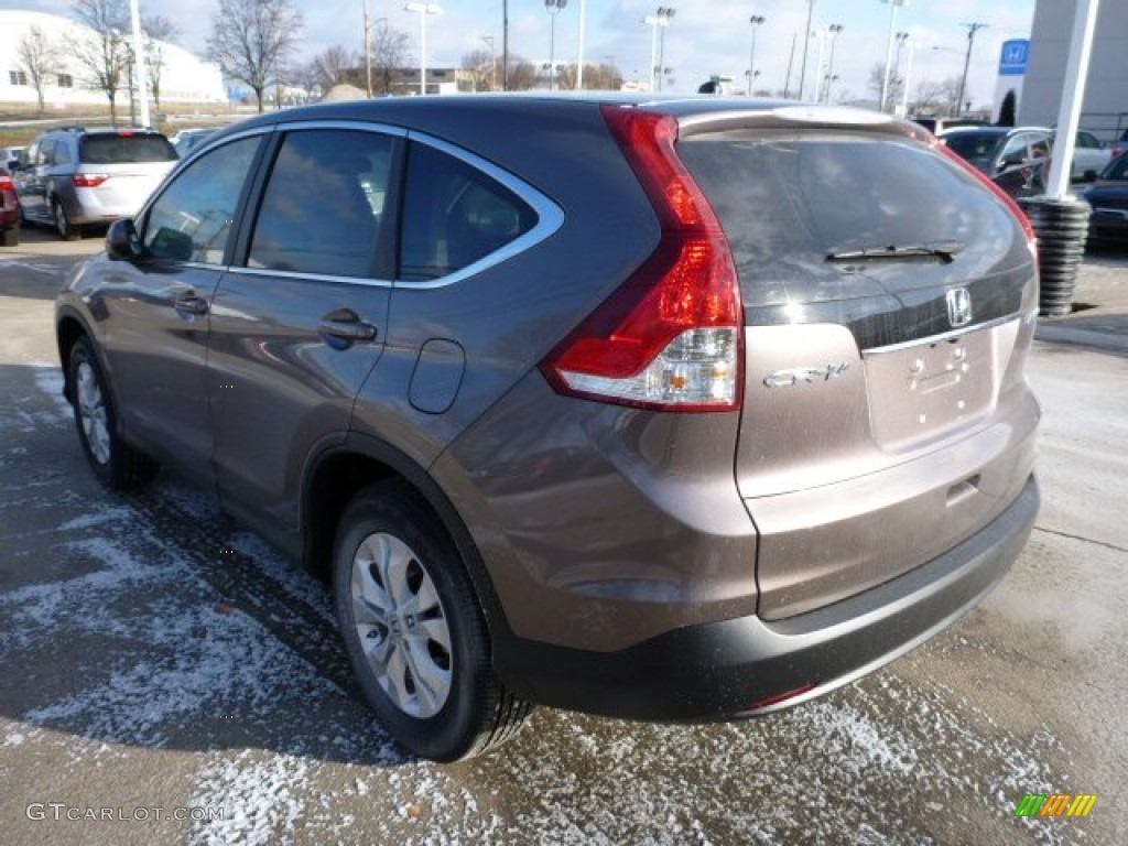 2013 CR-V EX AWD - Urban Titanium Metallic / Beige photo #2