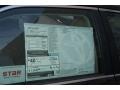 2013 Toyota Camry Hybrid XLE Window Sticker
