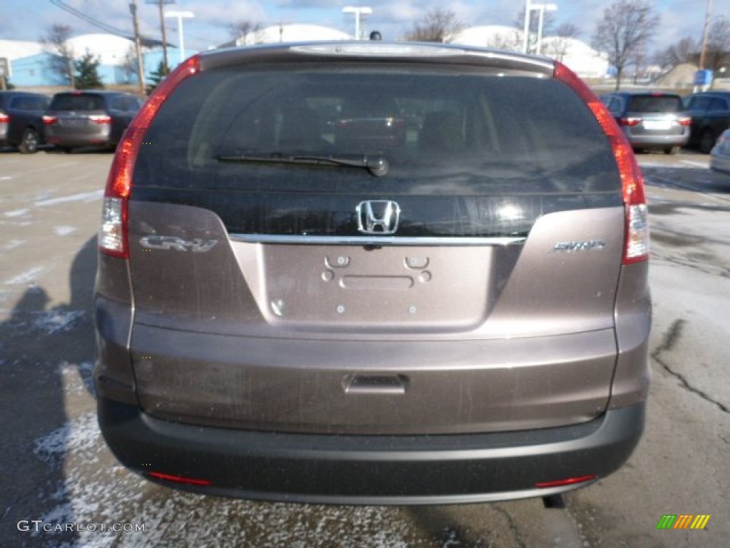 2013 CR-V EX AWD - Urban Titanium Metallic / Beige photo #3