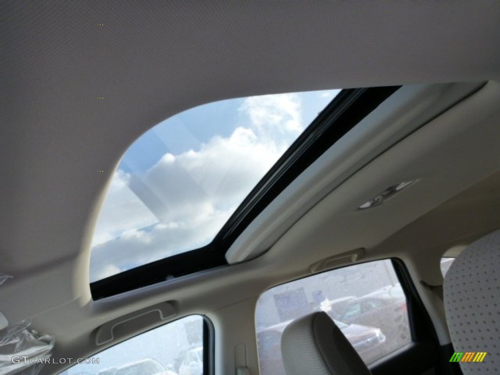2013 CR-V EX AWD - Urban Titanium Metallic / Beige photo #15