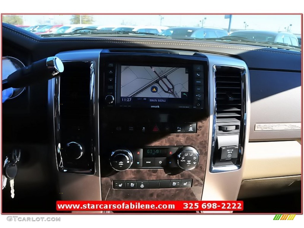 2012 Ram 2500 HD Laramie Longhorn Crew Cab 4x4 - Black / Light Pebble Beige/Bark Brown photo #36