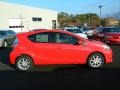 2012 Absolutely Red Toyota Prius c Hybrid Four  photo #2