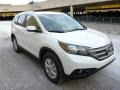 2013 White Diamond Pearl Honda CR-V EX-L AWD  photo #6