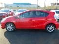 2012 Absolutely Red Toyota Prius c Hybrid Four  photo #6