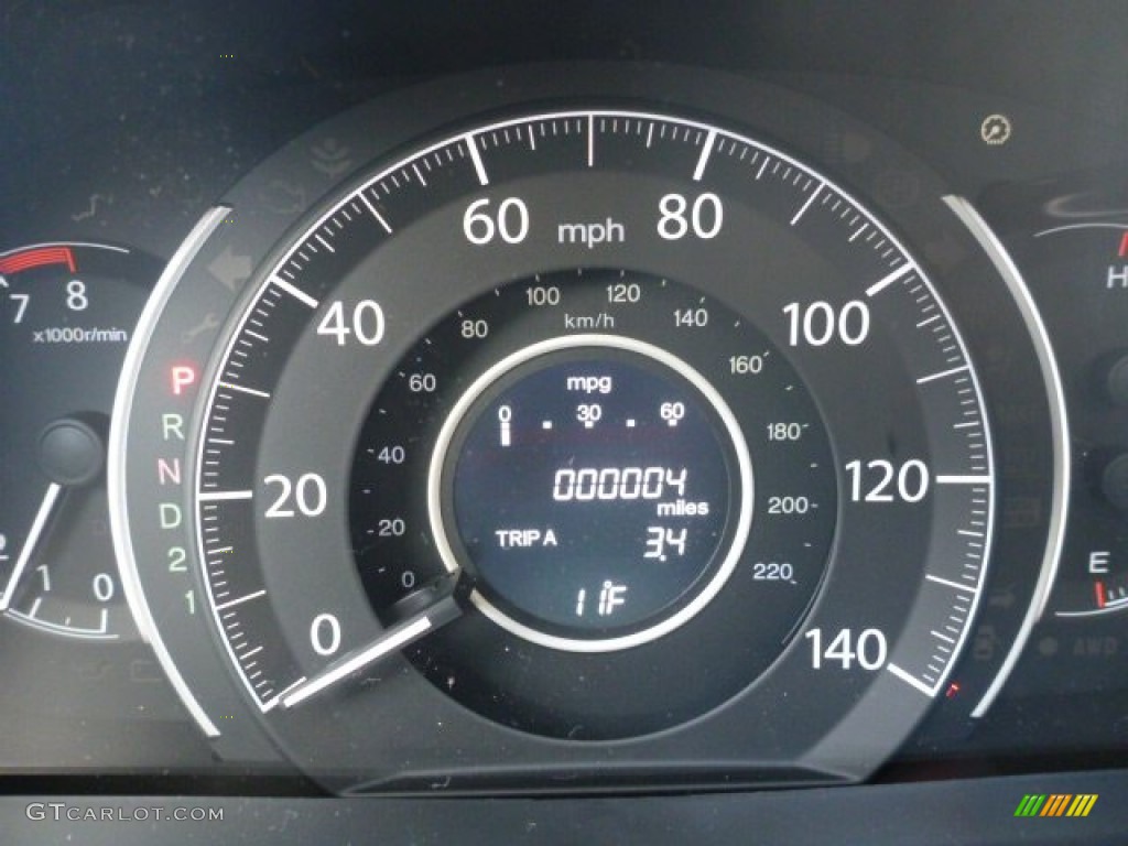 2013 CR-V EX-L AWD - White Diamond Pearl / Beige photo #19