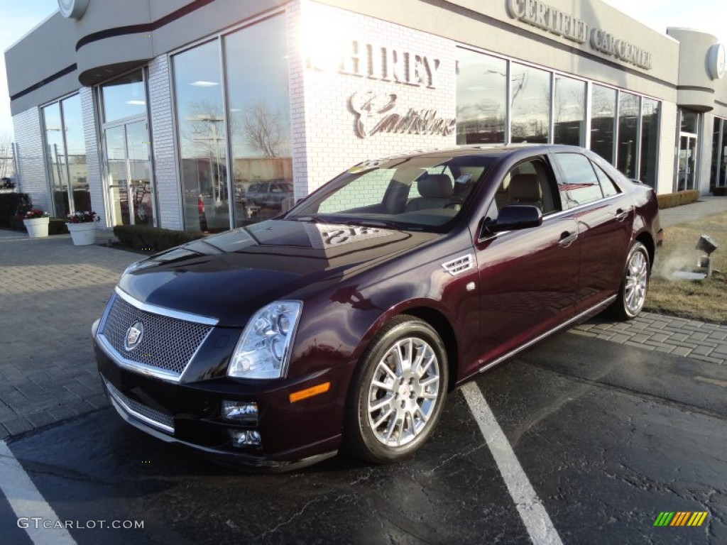 2010 STS 4 V6 AWD - Black Cherry / Cashmere photo #1