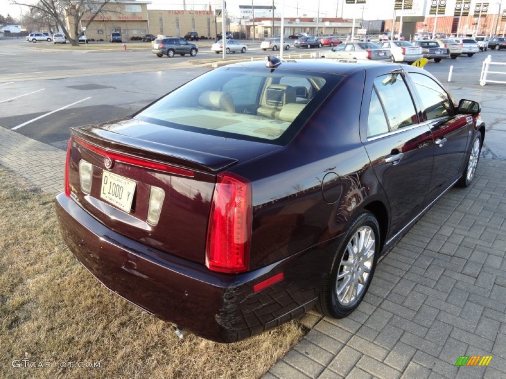2010 STS 4 V6 AWD - Black Cherry / Cashmere photo #4