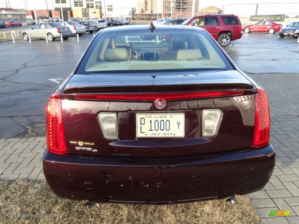 2010 STS 4 V6 AWD - Black Cherry / Cashmere photo #5