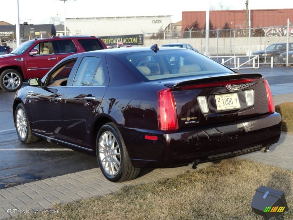 2010 STS 4 V6 AWD - Black Cherry / Cashmere photo #6
