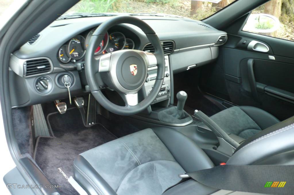 2007 911 GT3 - Carrara White / Black w/Alcantara photo #11