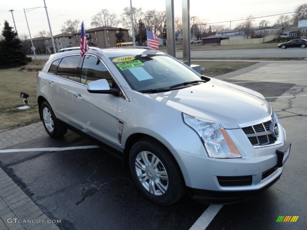 Radiant Silver 2010 Cadillac SRX V6 Exterior Photo #76226631