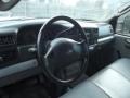 Medium Flint 2004 Ford F550 Super Duty XL Regular Cab 4x4 Dump Truck Dashboard