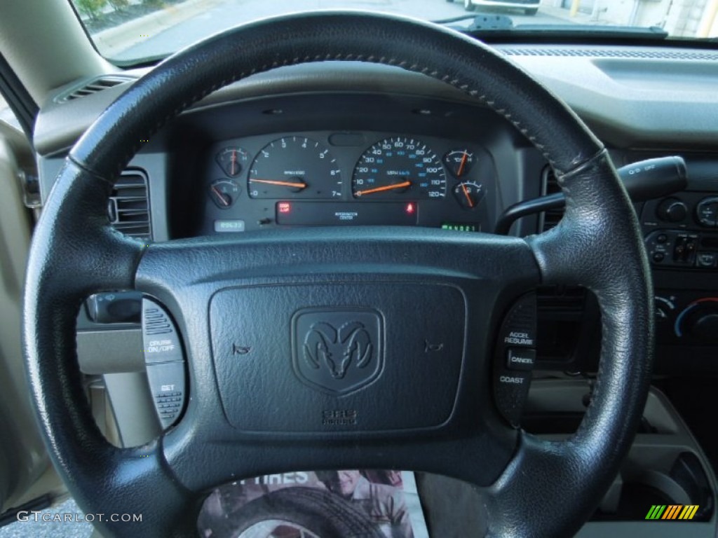 2001 Dodge Dakota SLT Club Cab Steering Wheel Photos