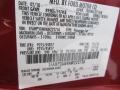 JV: Sangria Red Metallic 2010 Ford Focus SES Sedan Color Code