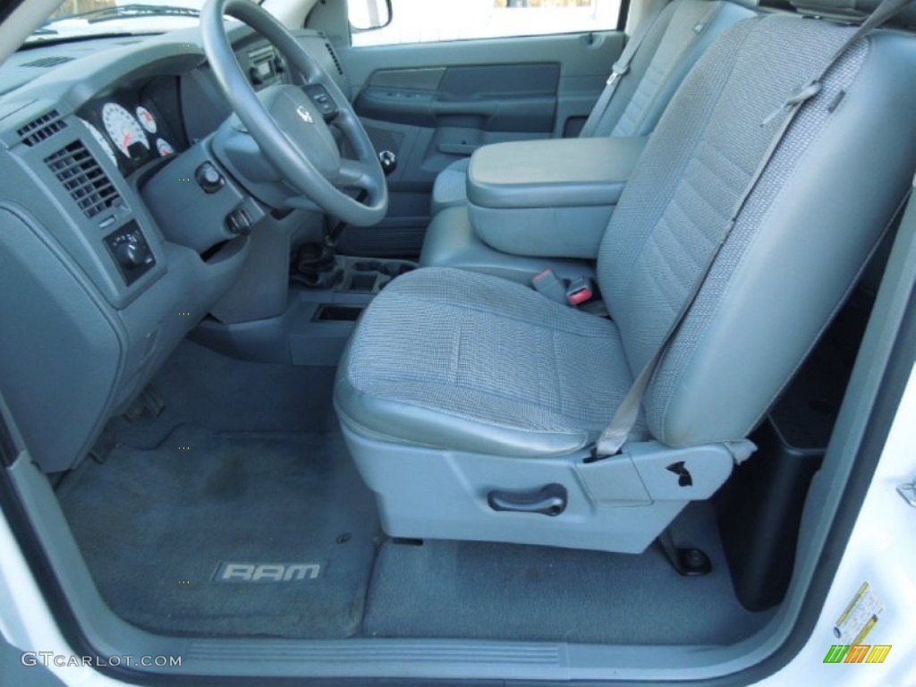 2007 Dodge Ram 1500 SXT Regular Cab Front Seat Photo #76229429