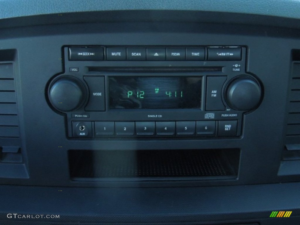 2007 Dodge Ram 1500 SXT Regular Cab Audio System Photos