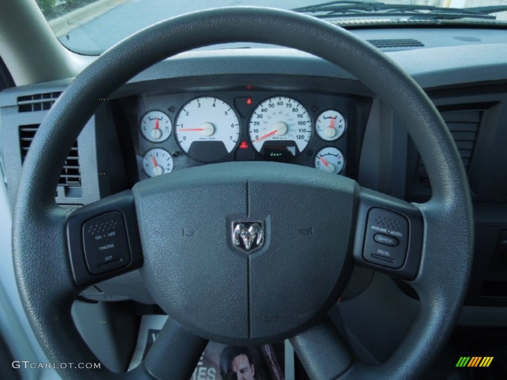 2007 Dodge Ram 1500 SXT Regular Cab Steering Wheel Photos