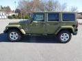 Commando Green - Wrangler Unlimited Sahara 4x4 Photo No. 3
