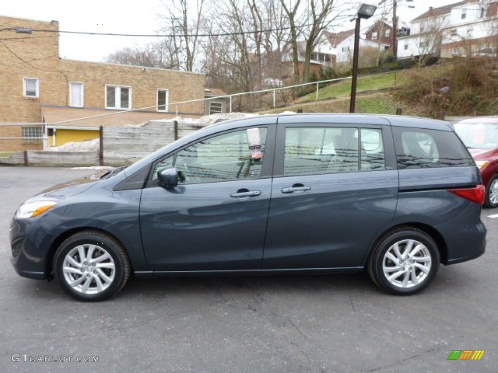 Metropolitan Gray Metallic 2012 Mazda MAZDA5 Sport Exterior Photo #76230230