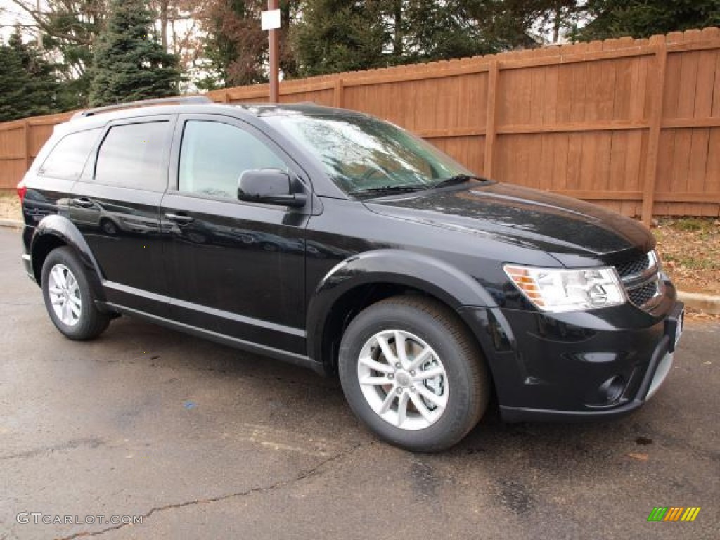 Brilliant Black Crystal Pearl 2013 Dodge Journey SXT Exterior Photo #76230434