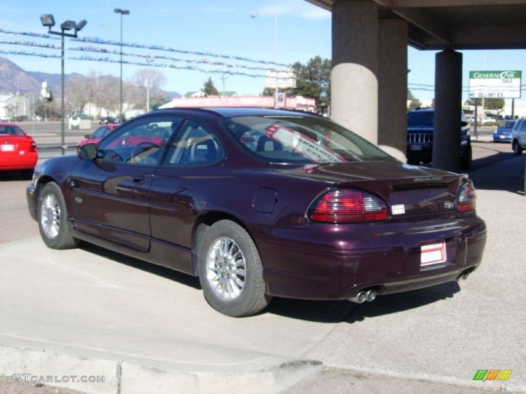 2002 Grand Prix GTP Coupe - Dark Cherry Red Metallic / Ruby Red photo #9