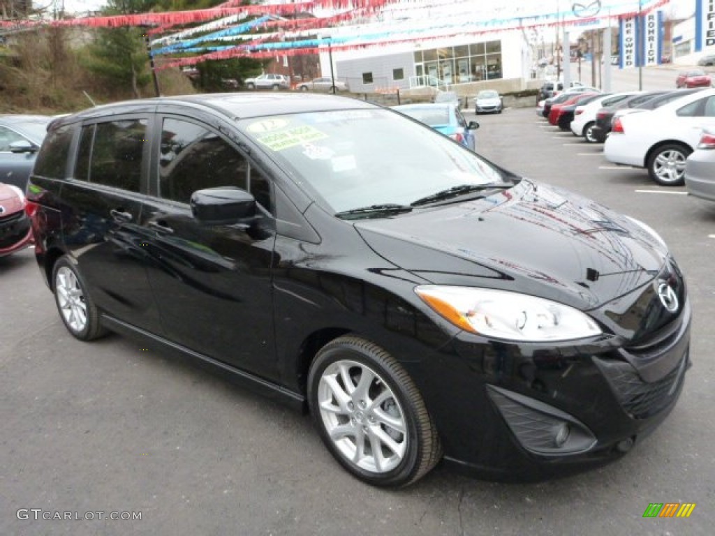 2012 MAZDA5 Grand Touring - Brilliant Black / Black photo #3