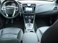 Black 2013 Chrysler 200 Limited Sedan Dashboard