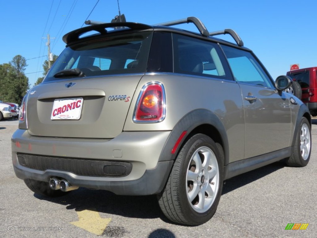 2007 Cooper S Hardtop - Sparkling Silver Metallic / Lounge Carbon Black photo #7