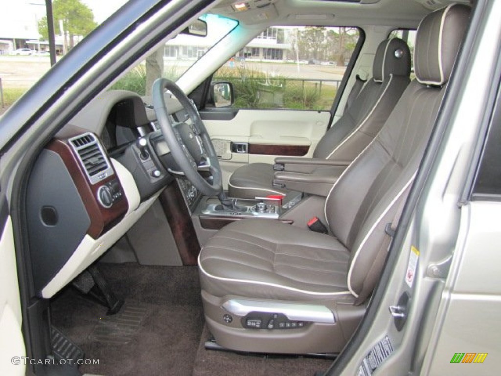 2010 Range Rover HSE - Ipanema Sand Metallic / Arabica Brown/Ivory White photo #2