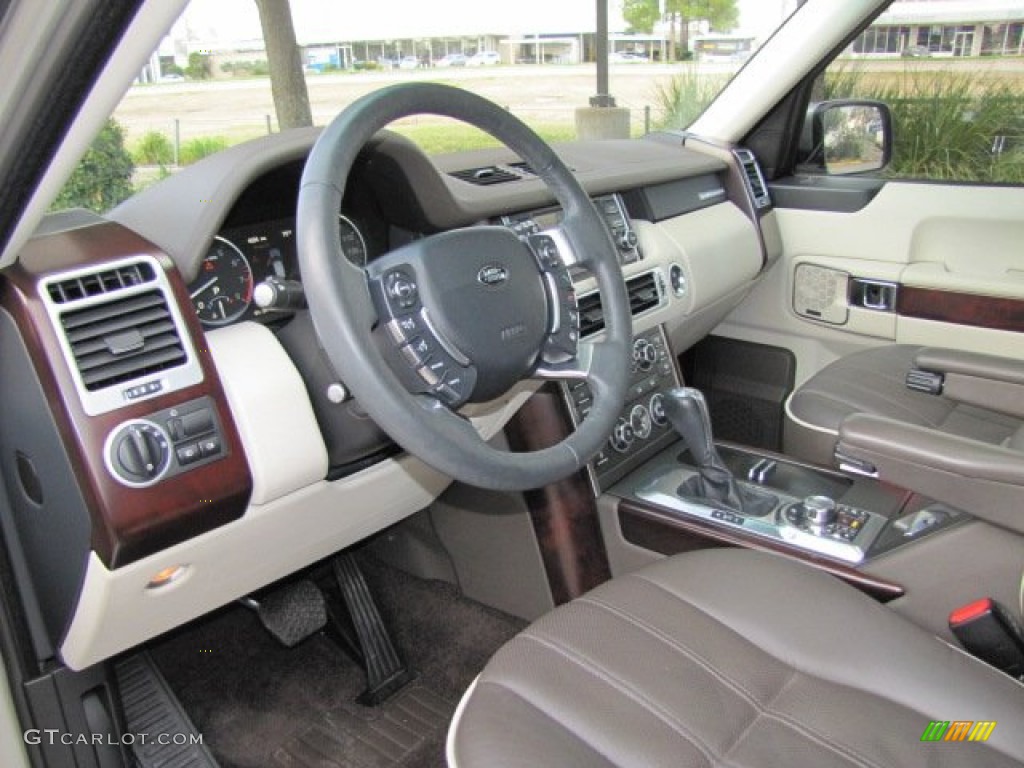 2010 Range Rover HSE - Ipanema Sand Metallic / Arabica Brown/Ivory White photo #12