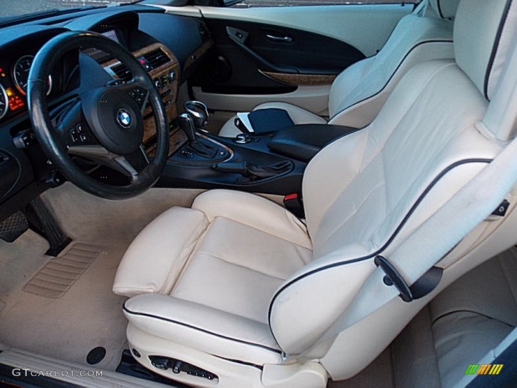 2007 BMW 6 Series 650i Convertible Front Seat Photo #76233137