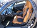 Burnt Orange 2005 Nissan 350Z Enthusiast Roadster Interior Color