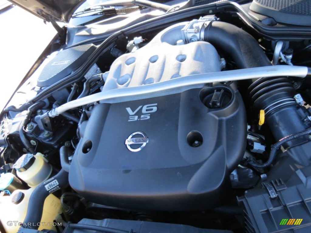 2005 Nissan 350Z Enthusiast Roadster 3.5 Liter DOHC 24-Valve V6 Engine Photo #76233509