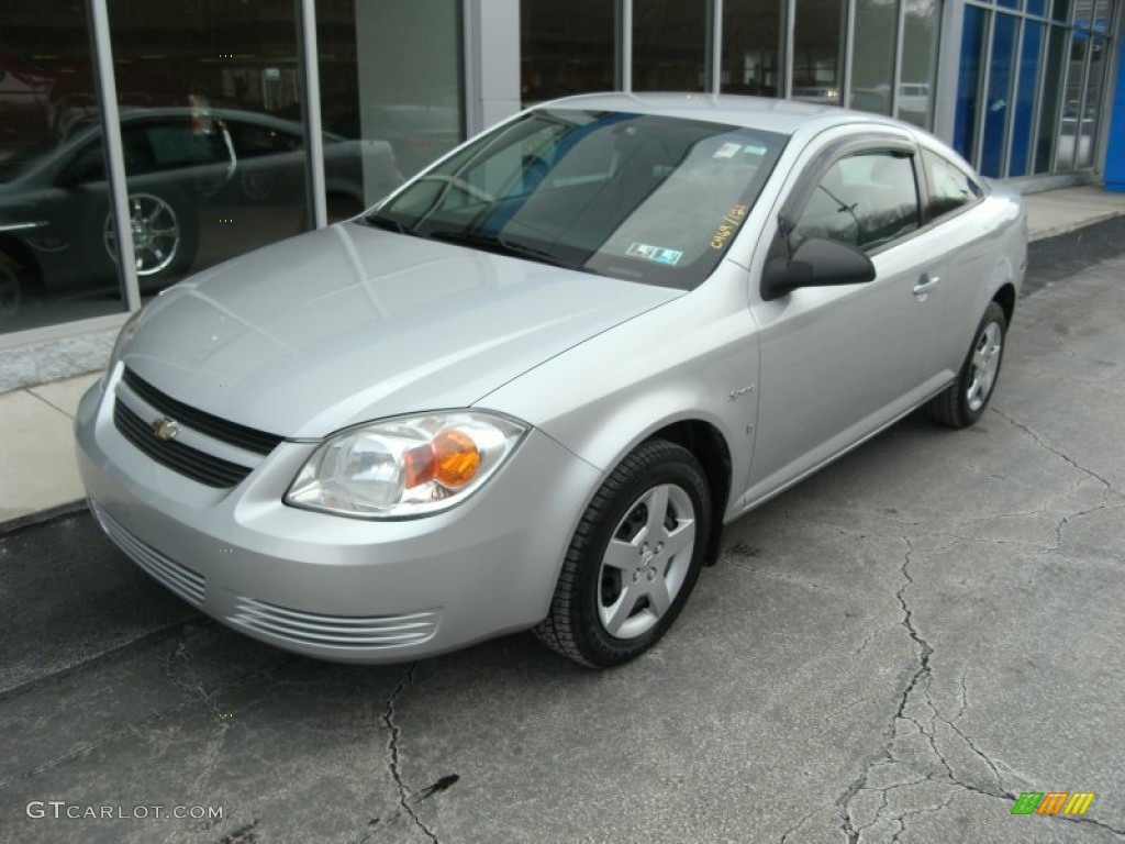 Ultra Silver Metallic 2007 Chevrolet Cobalt LS Coupe Exterior Photo #76234049