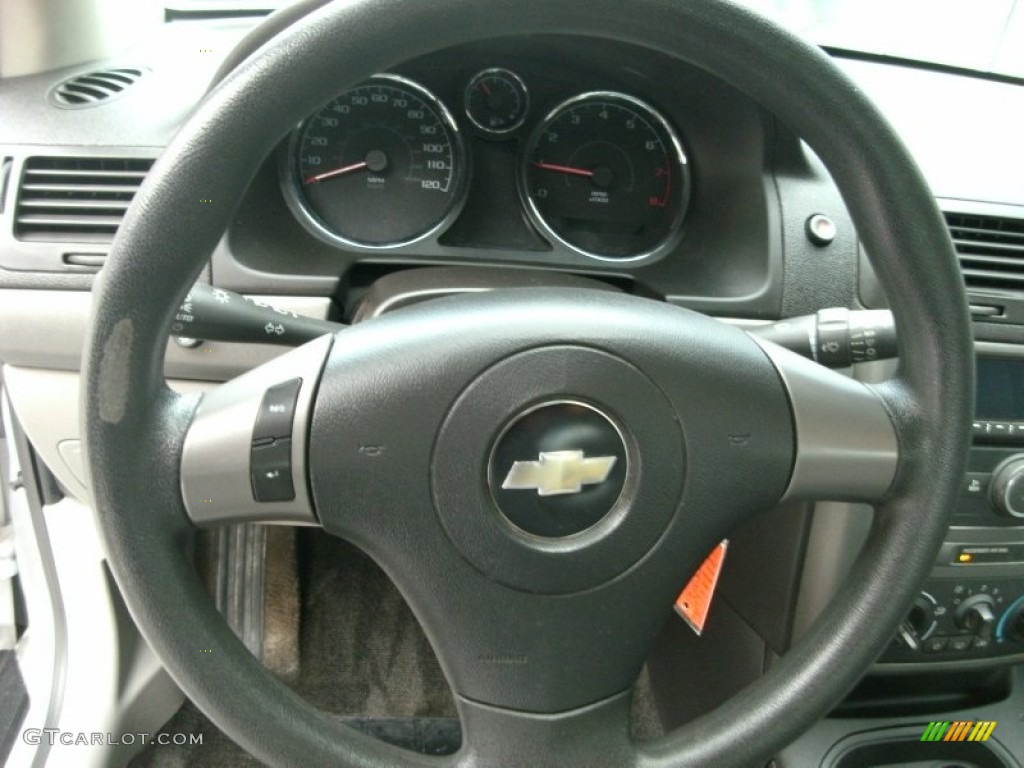 2007 Chevrolet Cobalt LS Coupe Gray Steering Wheel Photo #76234169