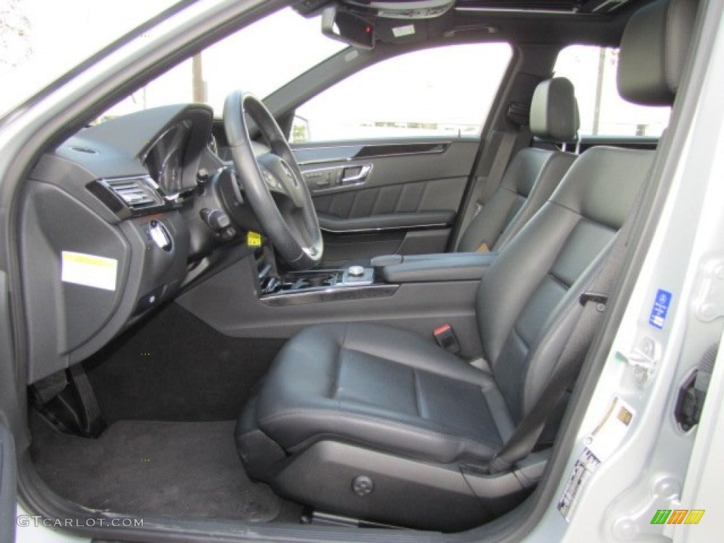 Black Interior 2011 Mercedes-Benz E 350 Sedan Photo #76234211