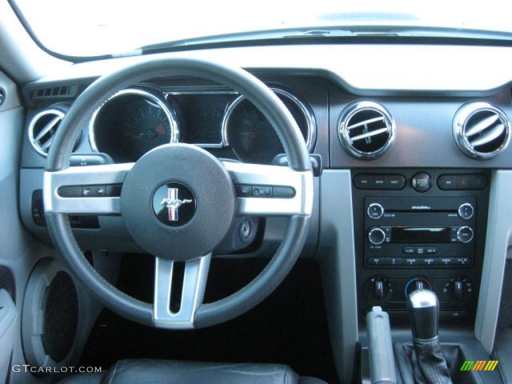 2008 Mustang GT/CS California Special Coupe - Black / Charcoal Black/Dove photo #17