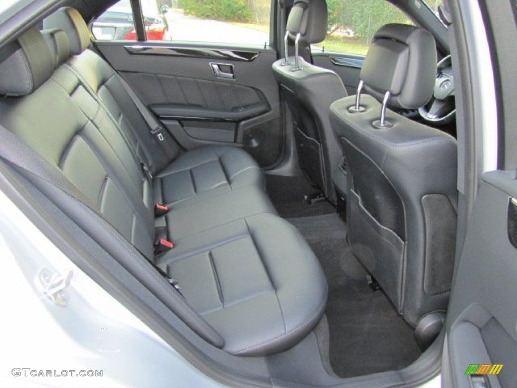 Black Interior 2011 Mercedes-Benz E 350 Sedan Photo #76234574