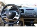 Ivory 2006 Honda Civic Hybrid Sedan Dashboard