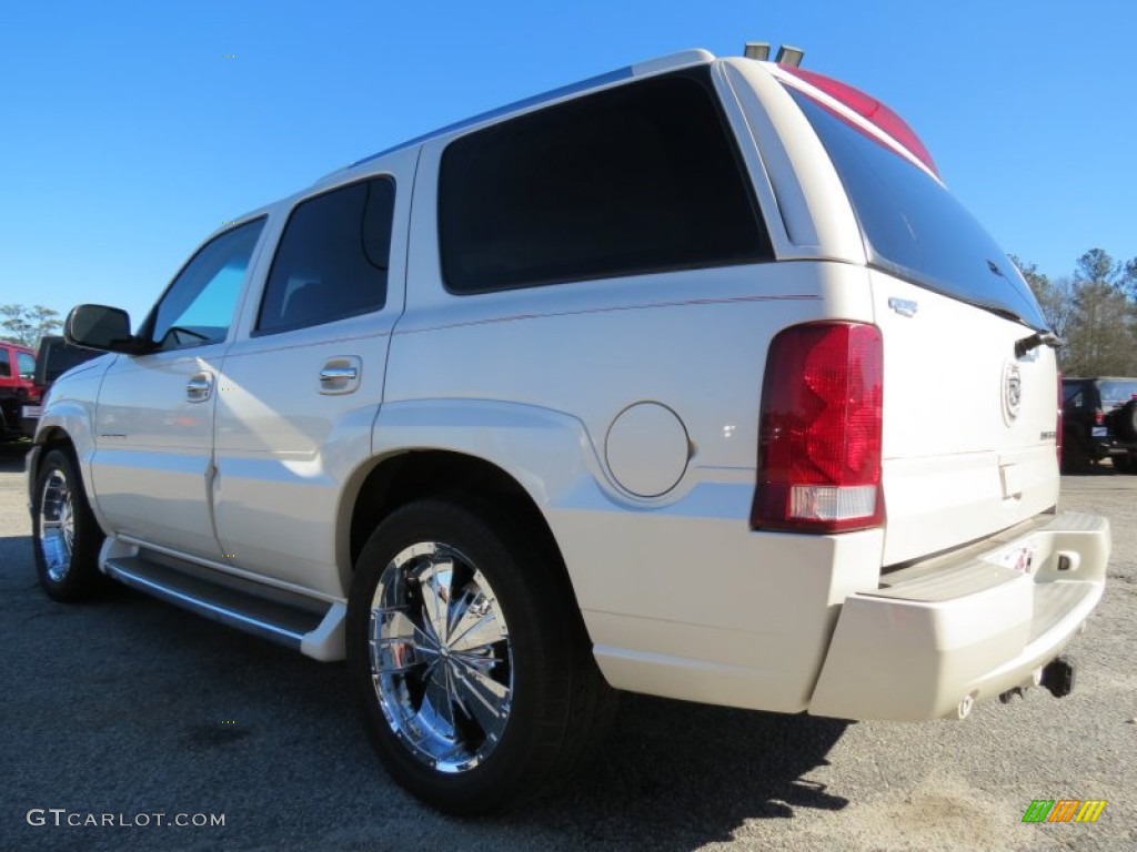 2002 Escalade  - White Diamond / Shale photo #5