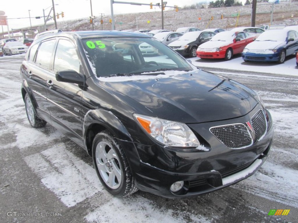 Abyss Black 2005 Pontiac Vibe Standard Vibe Model Exterior Photo #76235171