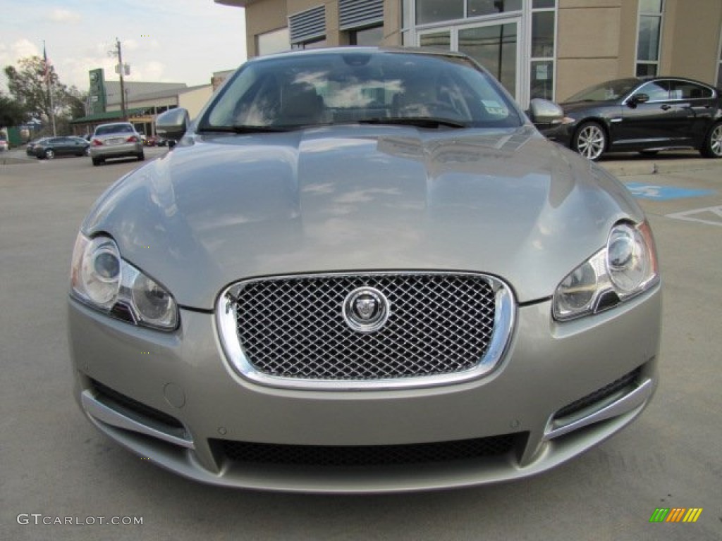 2010 XF Premium Sport Sedan - Cashmere Gold Metallic / Barley photo #6