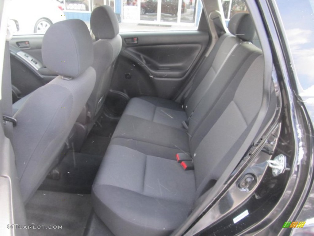 2005 Pontiac Vibe Standard Vibe Model Rear Seat Photo #76235255