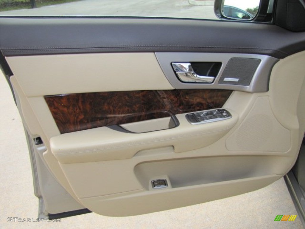 2010 Jaguar XF Premium Sport Sedan Barley Door Panel Photo #76235825
