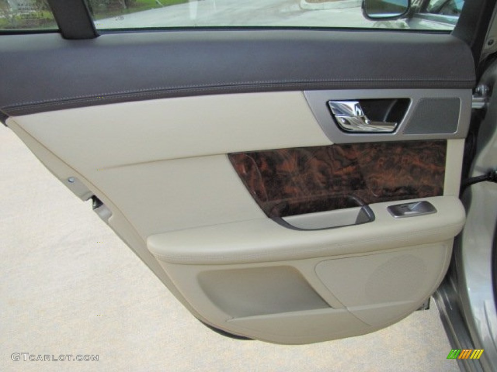 2010 Jaguar XF Premium Sport Sedan Barley Door Panel Photo #76235843