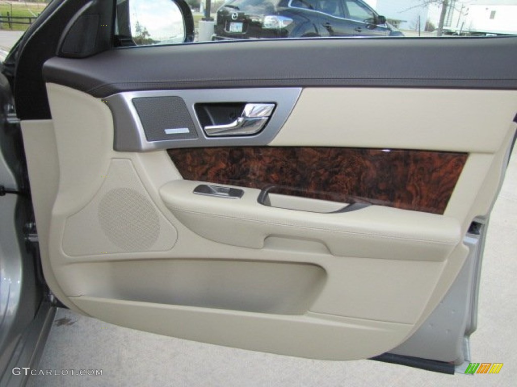 2010 Jaguar XF Premium Sport Sedan Barley Door Panel Photo #76235873